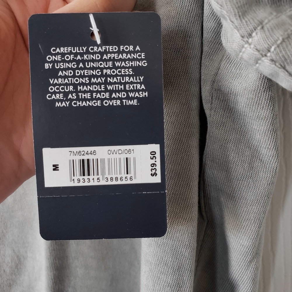 Lucky Brand - Loose T-Shirt w/ 1 Pocket - Picture 8 of 8